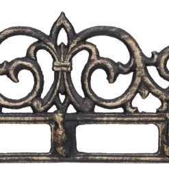 1x Patère Murale Blanche En Fonte -Magasin de meubles afd8c80daec5477684bad61f75659602 1