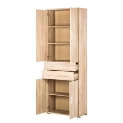 Armoire De Bureau Office Line - 4 Portes -Magasin de meubles aktenschrank office line 6 ordnerhoehen i eiche sonoma dekor 2916453