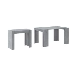 Console Extensible Jusqu'à 140cm Blanc -Magasin de meubles b3d22fc64f7340808e514528d07723ed