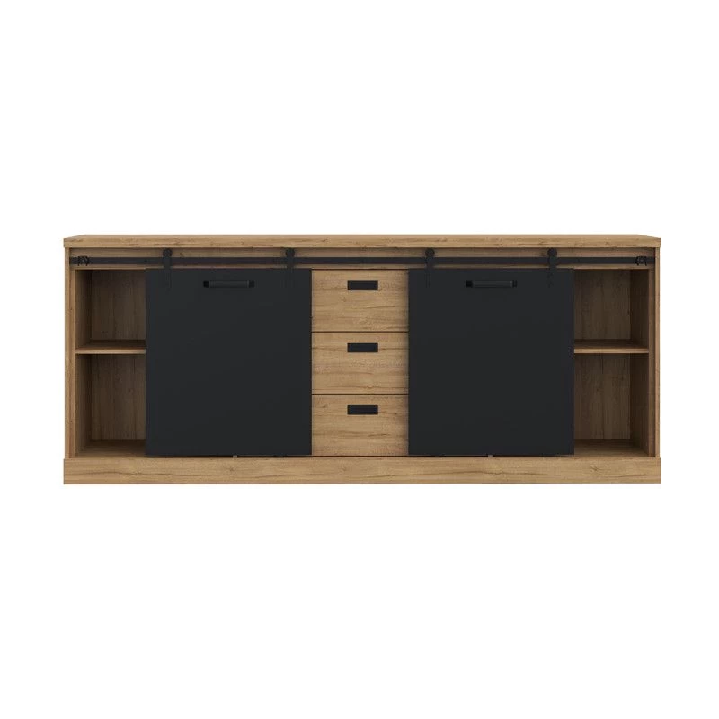 Buffet 214cm 2 Portes Coulissantes FARM 3 Buffet 214cm 2 Portes Coulissantes FARM – Image 3
