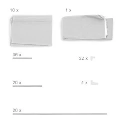 2x Étagères à Chaussures Range-souliers -Magasin de meubles b5d5d34774fe4ade8c42a45918c4c6cb 1