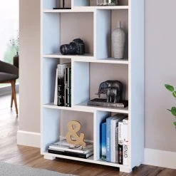 Etagère Domus Blanc & 8 Compartiments -Magasin de meubles b8f909d7cbea4539b84bd0704e4c4269