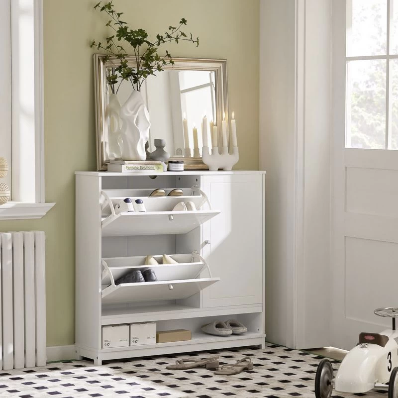 Armoire à Chaussures FSR114-W 4 Armoire à Chaussures FSR114-W – Image 4