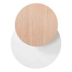 Table D'appoint Wolka 20 Table D'appoint Wolka -Magasin de meubles beistelltisch wolka eiche teilmassiv eiche weiss 4760172