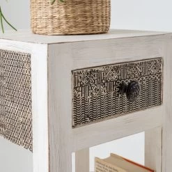 Table D'appointGoa White -Magasin de meubles blumensaeule goa white mehrfarbig 4028188