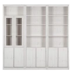 Bibliothèque Lillehammer V -Magasin de meubles buecherwand lillehammer v kiefer massiv kiefer weiss 4843728