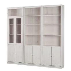 Bibliothèque Lillehammer V -Magasin de meubles buecherwand lillehammer v kiefer massiv kiefer weiss 4843732
