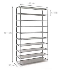 2x Meubles à Chaussures Anthracite 28 2x Meubles à Chaussures Anthracite -Magasin de meubles c046e3903b7b4415bf1b2a7b6fb21c2b