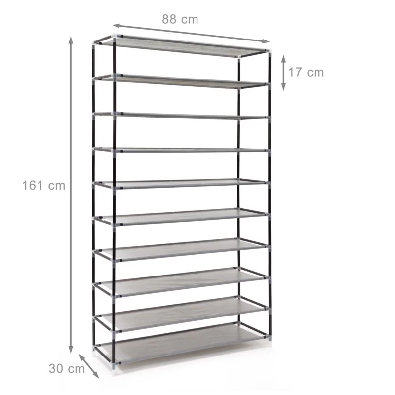 2x Meubles à Chaussures Anthracite 9 2x Meubles à Chaussures Anthracite – Image 9