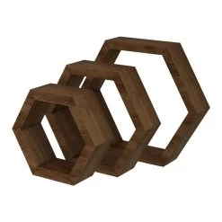 Set De 3 étagères Murales Stubbekøbing