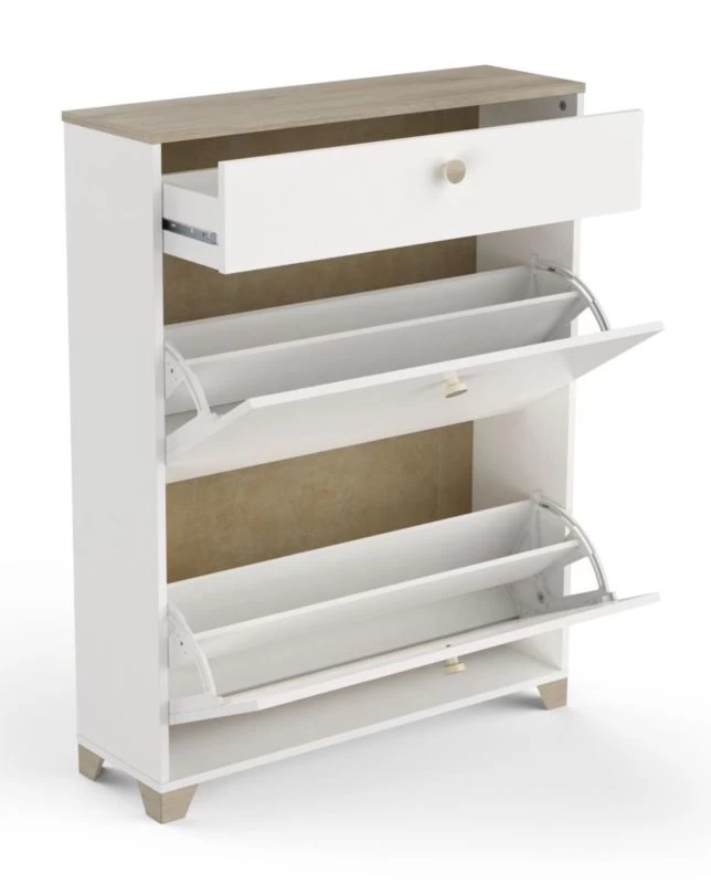 Meuble à Chaussures - L80,8 Cm 3 Meuble à Chaussures - L80,8 Cm – Image 3