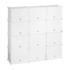 Étagère à Chaussures Blanche