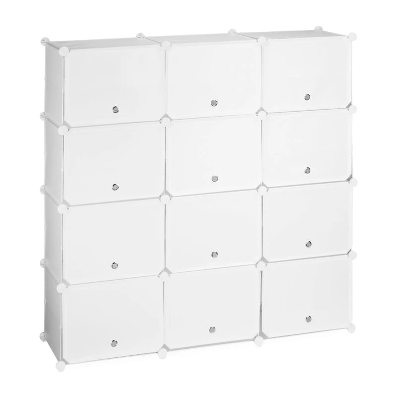 Étagère à Chaussures Blanche 1 Étagère à Chaussures Blanche