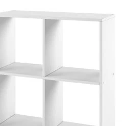 Etagère Tetra Blanc 4 Compartiments -Magasin de meubles d18bbd1204c44ab8abbce8372731d61f