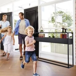 Table Console Verre Avec 4 Compartiments -Magasin de meubles d2861e736237410e90e6721f6392f94b