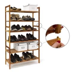 2x Étagères à Chaussures Armoire Noyer -Magasin de meubles d91c91a109ef467fa4d676cd75bfdaf1