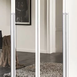 Armoire à Portes Battantes Brooklyn II -Magasin de meubles drehtuerenschrank melva polarweiss spiegel 278226