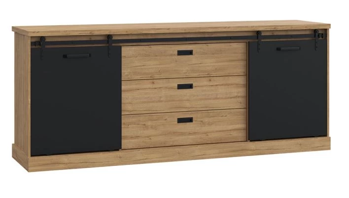 Buffet 214cm 2 Portes Coulissantes FARM