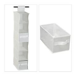 2xÉtagère Suspendue Tissu Armoire -Magasin de meubles e6219508f99d4215b0f2699fc32268b7