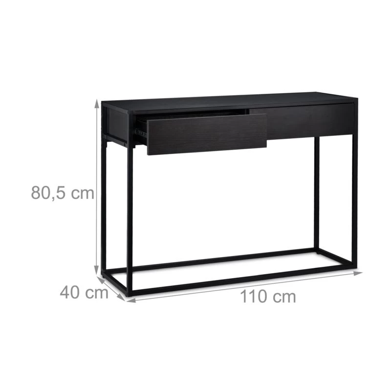 Table Console Noire 10 Table Console Noire – Image 10