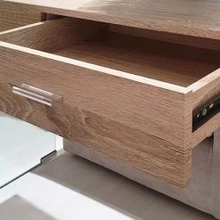 Console L125cm En Verre Trempé - ICE -Magasin de meubles ea7f375d391140cb8804dd9027017d43