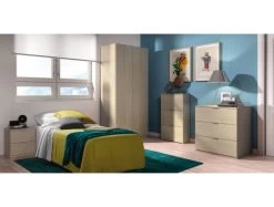 Armoire Penderie 2 Portes L82 X H180 Cm -Magasin de meubles efc0714511e84366a8a4804a13d289c1