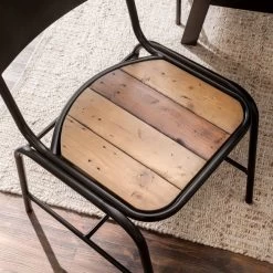 Chaises TAMATI - Lot De 2 -Magasin de meubles esszimmerstuhl tamati 2er set pinie massiv metall 4922744