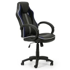 Fauteuil De Bureau Formula, Noir/Bleu