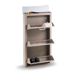 Meuble à Chaussures KIBO 3 Compartiments 35 Meuble à Chaussures KIBO 3 Compartiments -Magasin de meubles f1d4d104f0b24384914dd923b2de069b