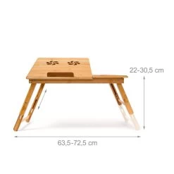 Table Pliante Ordinateur Portable Bambou -Magasin de meubles f44b9e95d09d476886e86c511ada675e