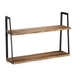 Étagère Suspendue à 2 Niveaux