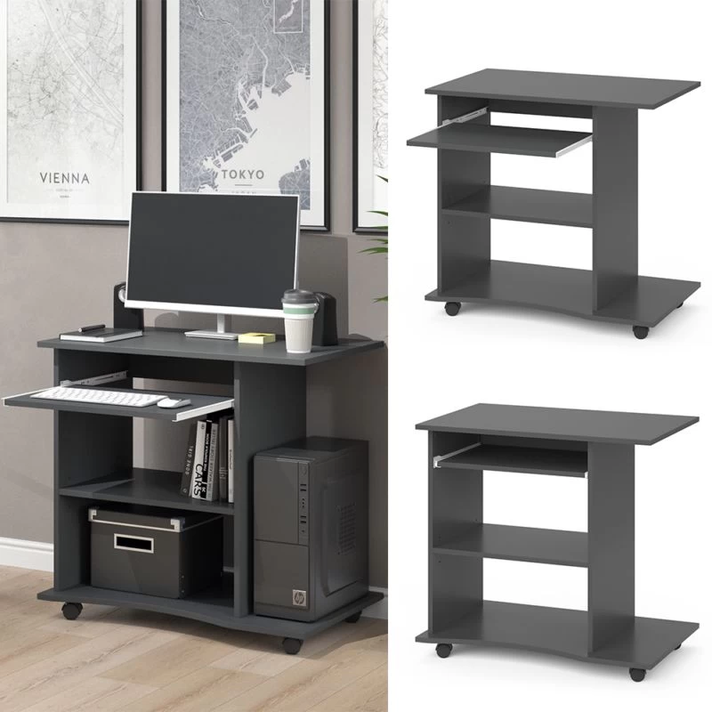 Bureau Ordinateur Harm Anthracite 4 Bureau Ordinateur Harm Anthracite – Image 4