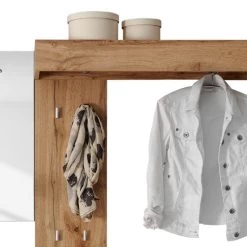 Ensemble De Vestibule Guardo 8 Ensemble De Vestibule Guardo -Magasin de meubles garderobenset guarda 4 teilig weiss wildeiche dekor 4549172