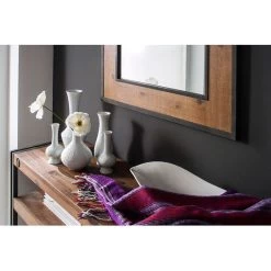 Console MANCHESTER -Magasin de meubles konsole manchester akazie massiv metall 4873572