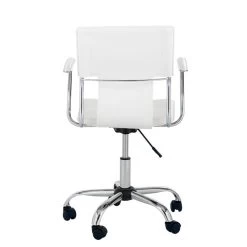 Chaise De Bureau Luke -Magasin de meubles luke buerodrehstuhl kunstlederbezug weiss 1285306