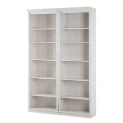 Bibliothèque Lillehammer I -Magasin de meubles regalwand asgeir i kiefer massiv weiss 320129