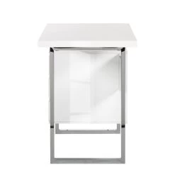 Bureau Paddington II -Magasin de meubles schreibtisch paddington hochglanz weiss lackiert mit 1 container 3375769