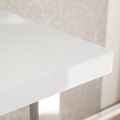 Bureau Paddington II -Magasin de meubles schreibtisch paddington hochglanz weiss lackiert mit 1 container 3375781