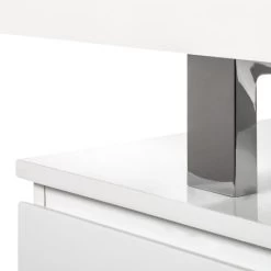 Bureau Paddington II -Magasin de meubles schreibtisch paddington hochglanz weiss lackiert mit 1 container 3375797