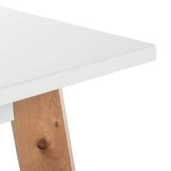 Bureau Raven -Magasin de meubles schreibtisch raven birke massiv weiss 3205005