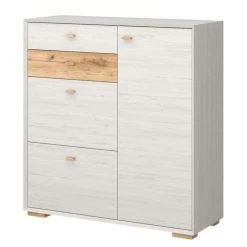 Armoire à Chaussures Calvi -Magasin de meubles schuhschrank calvi pinie weiss dekor eiche 4254392