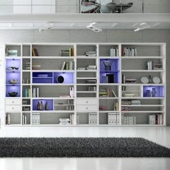 Etagère XXL Emporior L.A -Magasin de meubles xxl regalwand emporior i a rgb led beleuchtung weiss 3396273